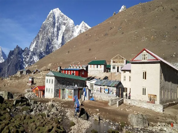 Beautiful lobuche village