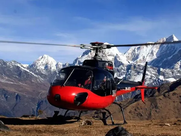 Damodar Kunda Helicopter Tour