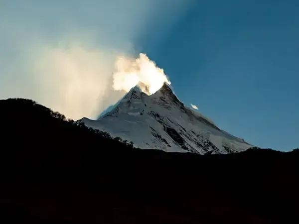 Sunrise in Manaslu Range