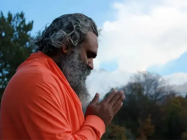 Temple Priest Praying