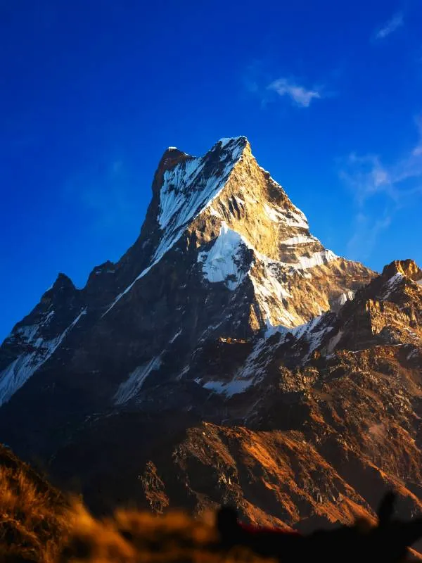 Mountain expedition in Nepal