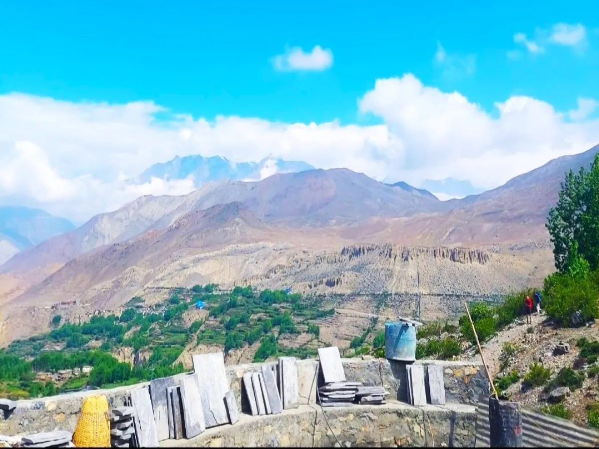 Awesome views from Jomsom