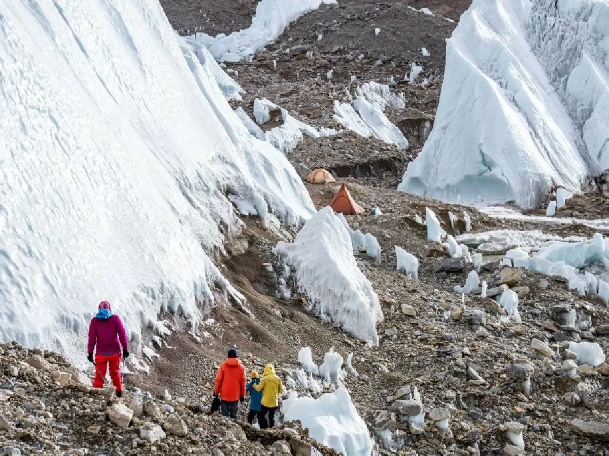 Baruntse base camp