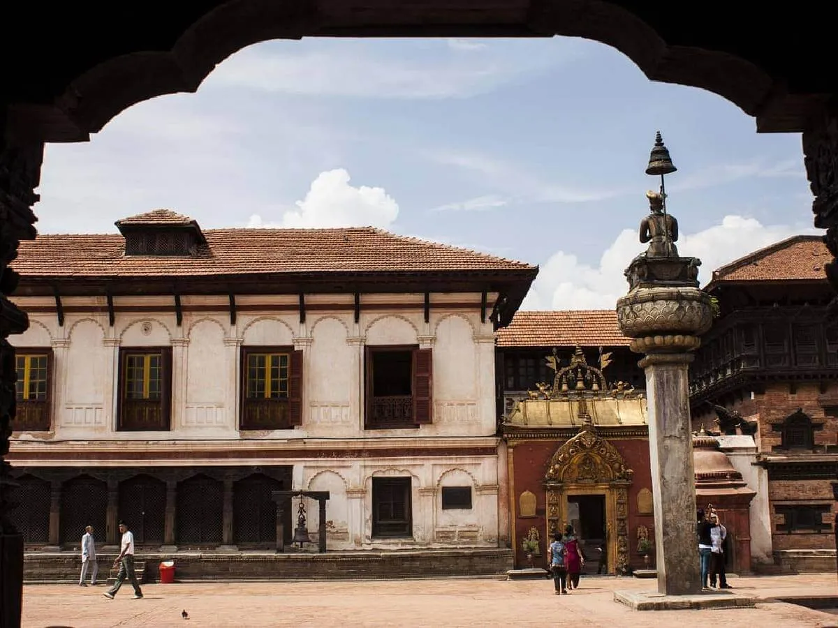 Beautiful Bhaktapur Durbar Square in Nepal