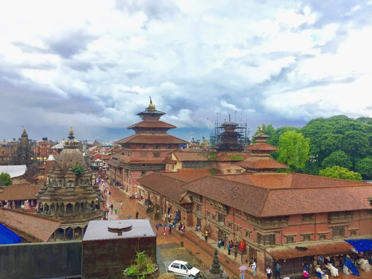 Beautiful Kathmandu city durbar square