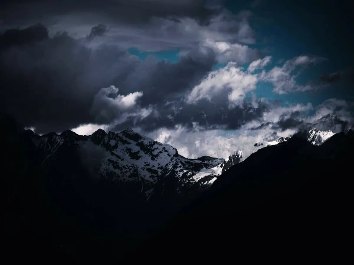 Beautiful night view on Everest