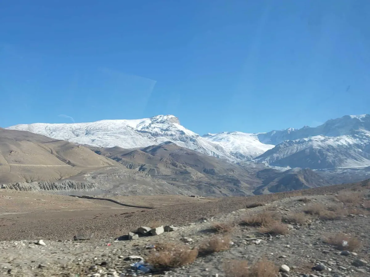 Beautiful views of the Jomsom