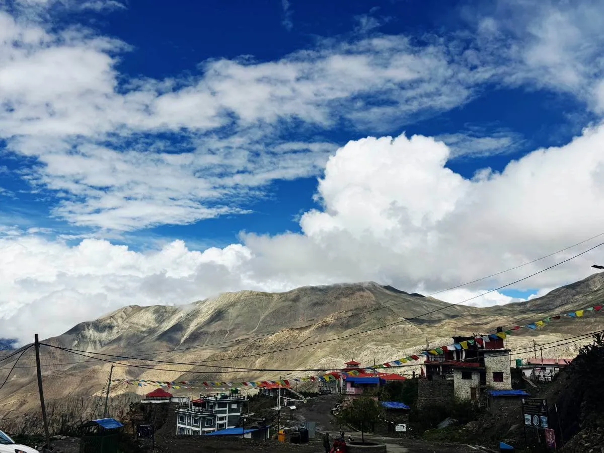 High altitude desert of Muktinath