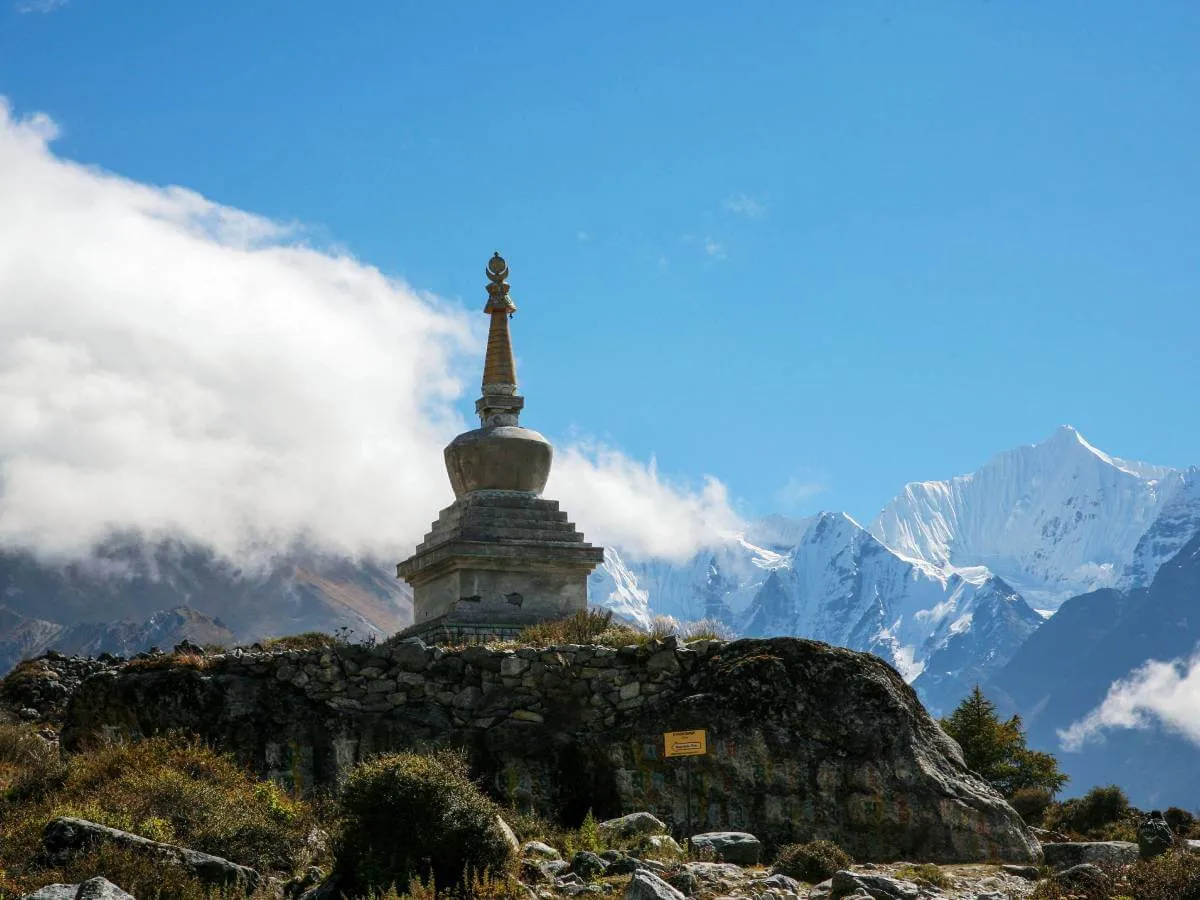 Monastery in Langtang village