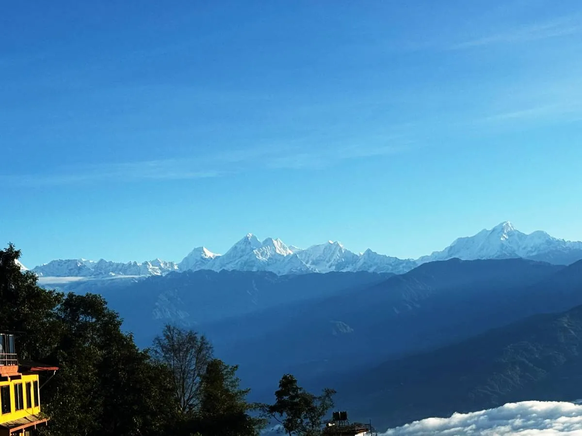 Mountain views from Nagarkot