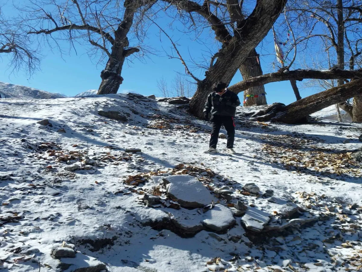 Snow trails of forbidden kingdom in Nepal