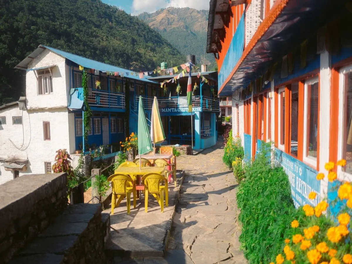 Tea House in Ghorepani