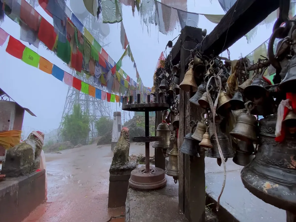 Temple on the Godawari peak