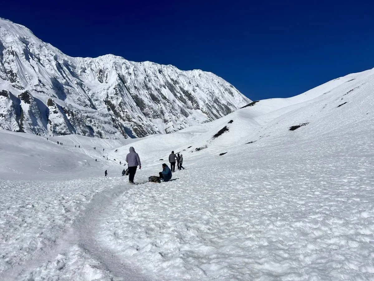 Trail leading to Tilicho Lake