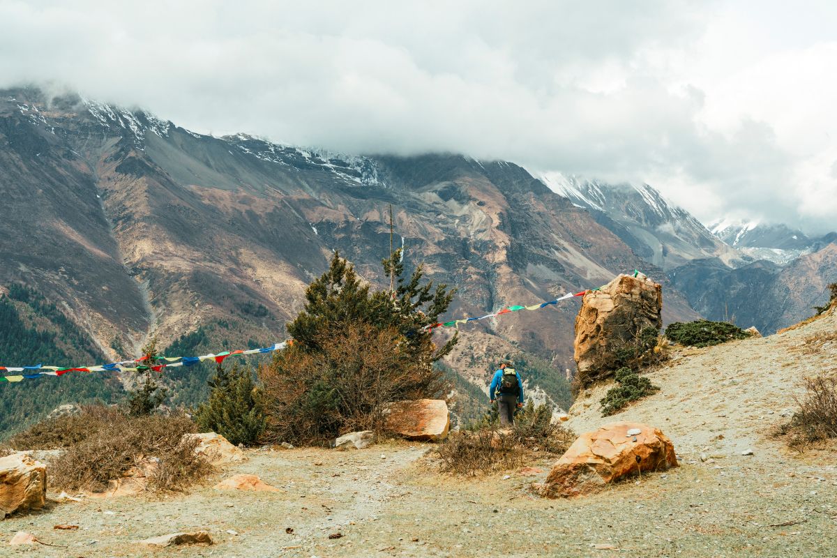 Beautiful scenery of Upper mustang Nepal