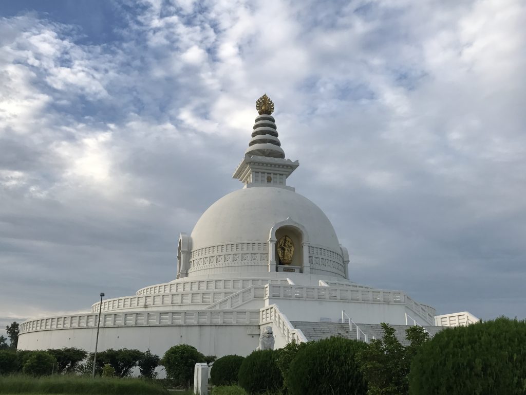Peace stupa Lumbini