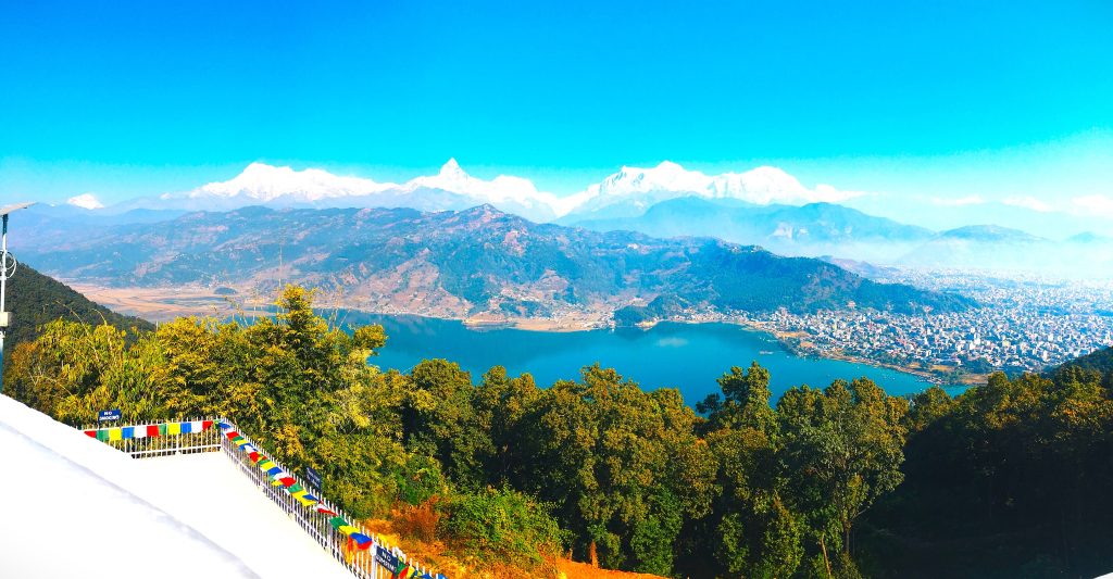 Pokhara: clear pic seen during Best time to visit Nepal