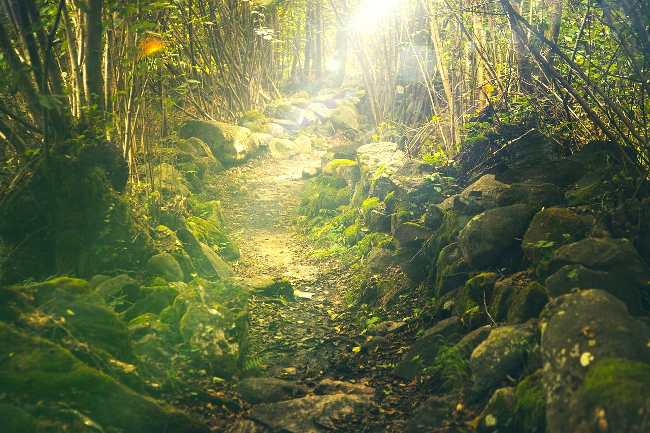 Trekking route of Ghdanruk