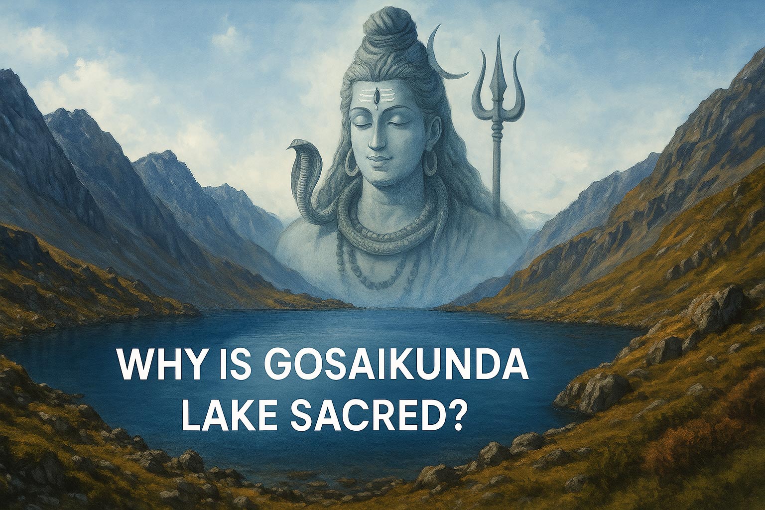 Visual Representation of Why is Gosaikunda Lake sacred