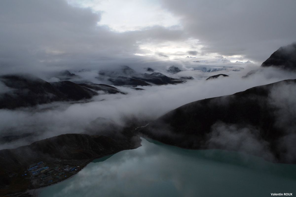Gokyo Lake in Winter