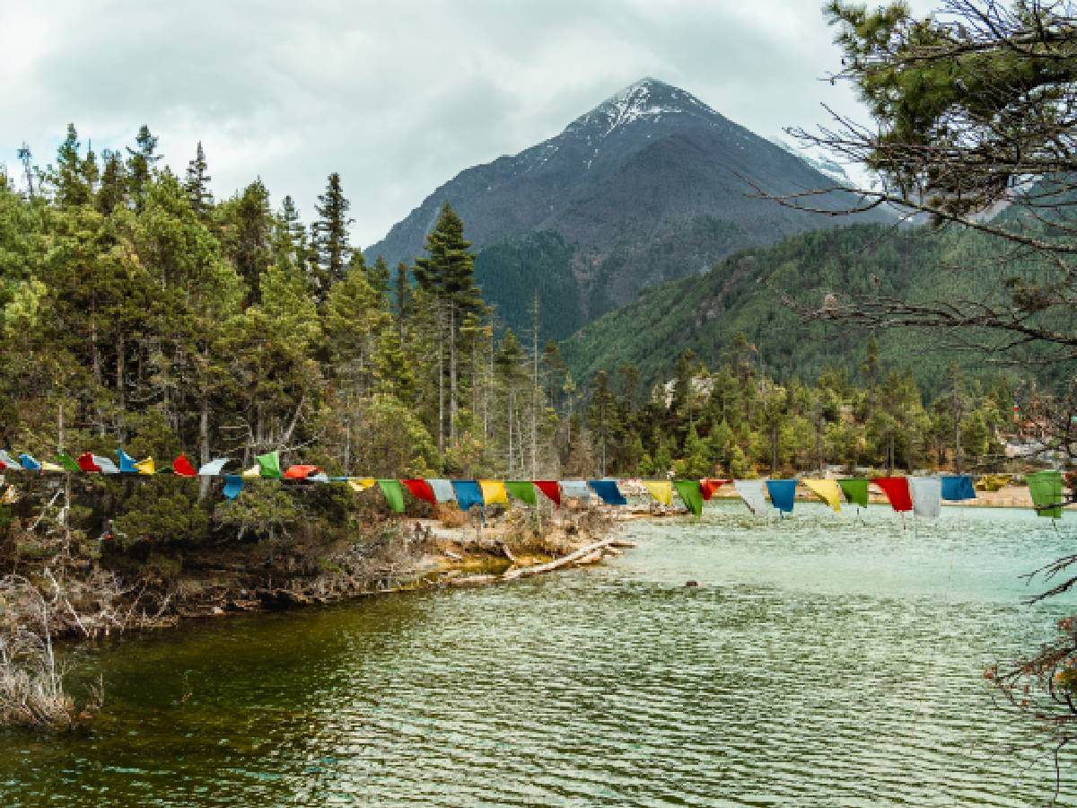 Green Lake in Manang
