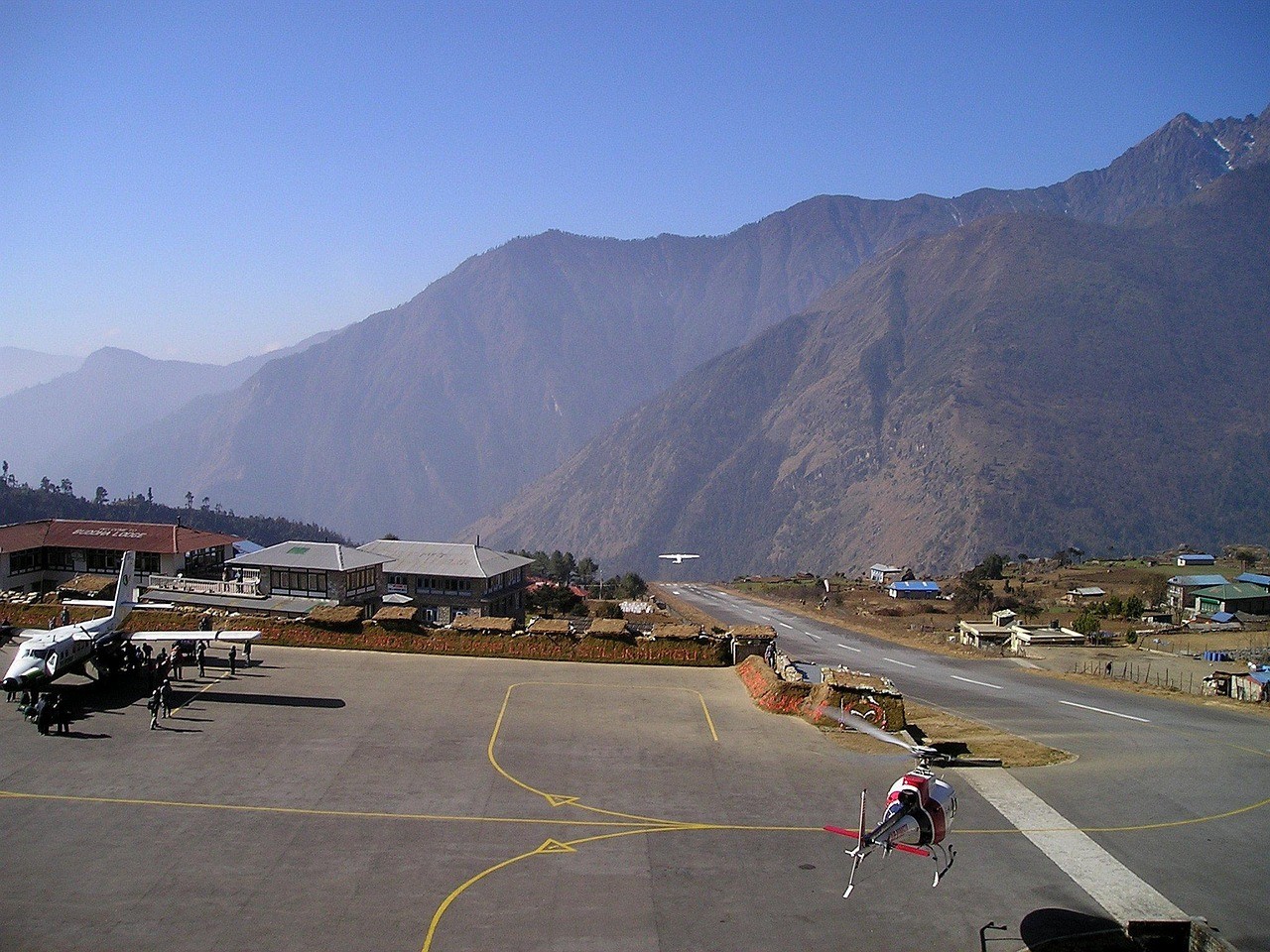 Beautiful Lukla airport