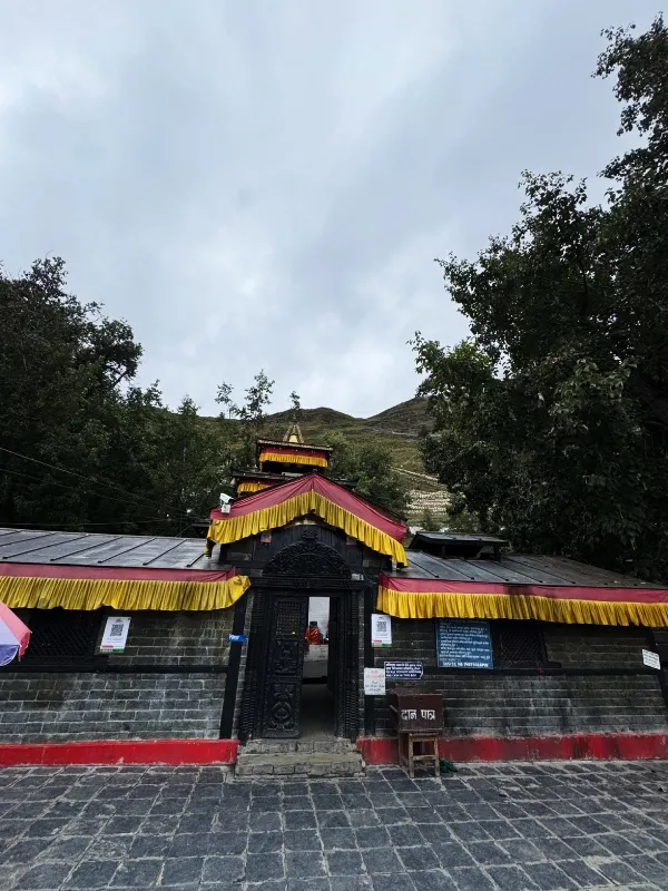 Beautiful Muktinath temple in mustang