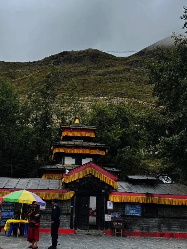 Beautiful Muktinath temple in Nepal