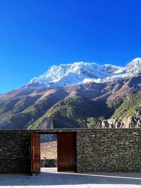Beautiful scenery in Mustang Nepal