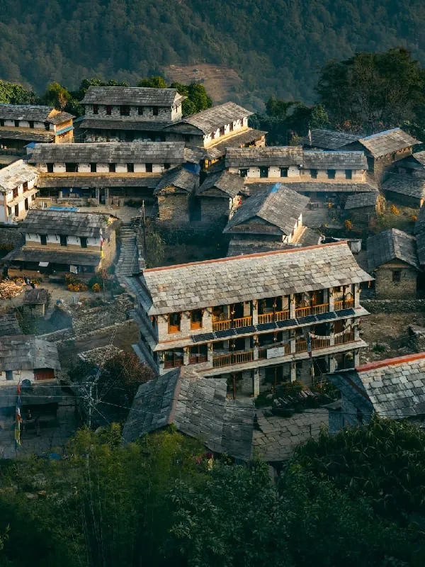 Beautiful sikles village