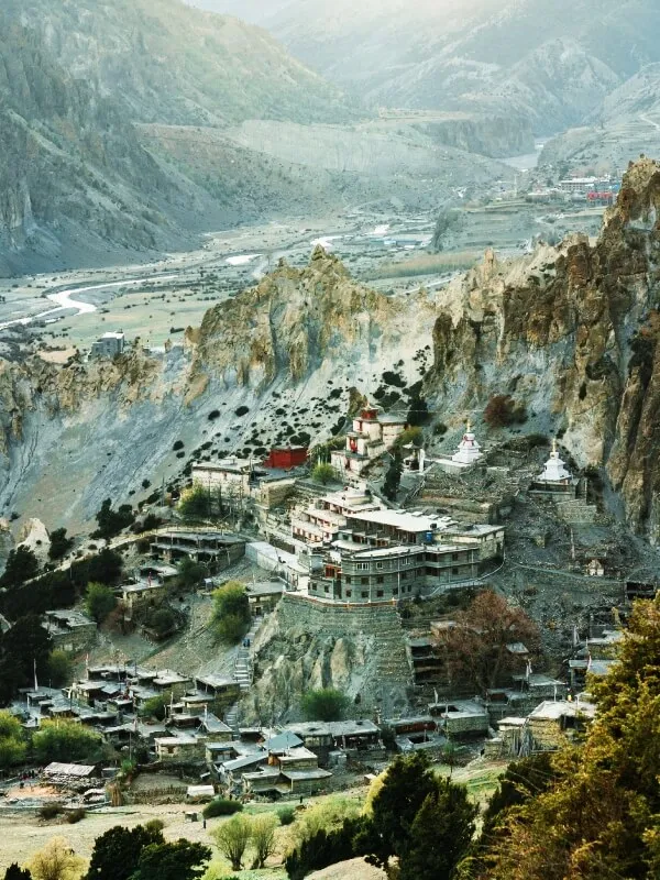 Beautiful upper mustang in Nepal