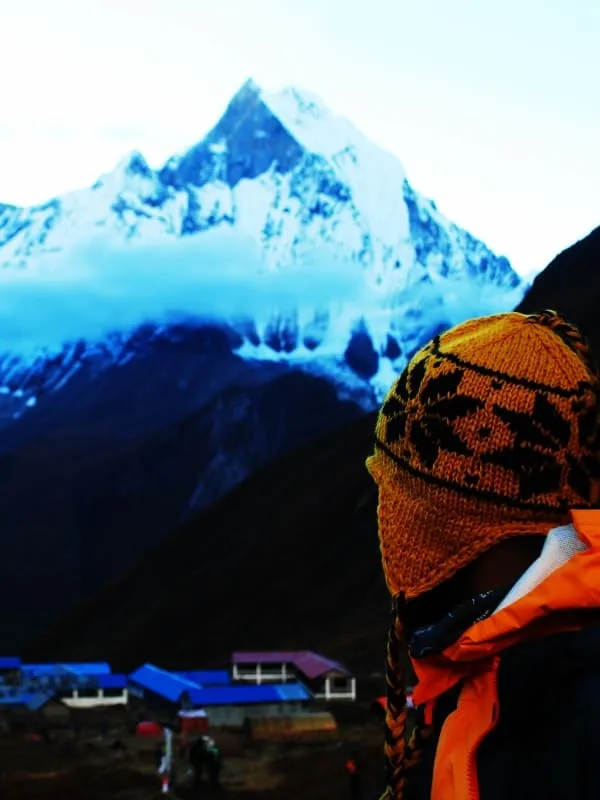 Beautiful views from Mardi Himal