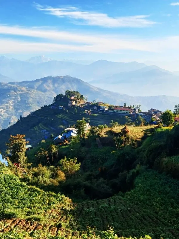 Beautiful views seen from Dhulikhel