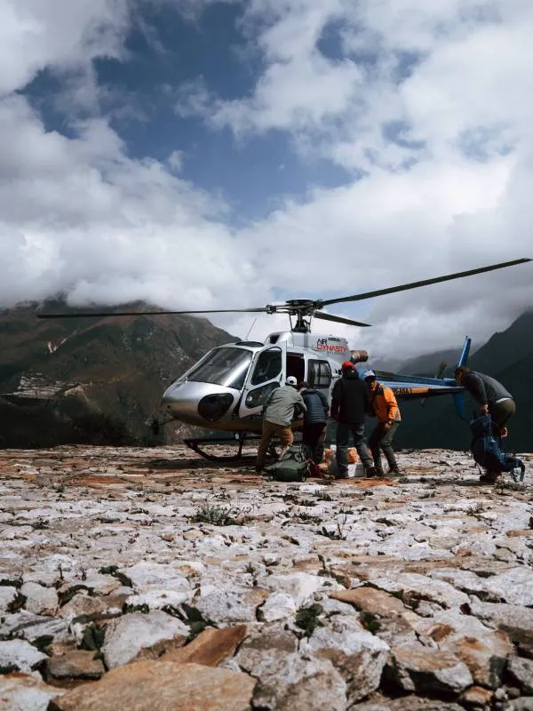 Everest region helicopter services