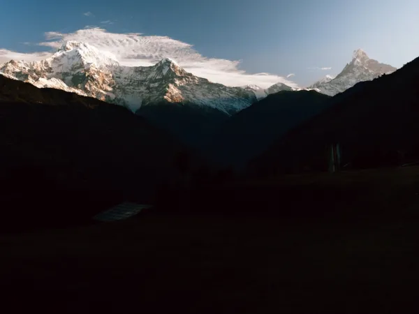 Beautiful Annapurna Mountain
