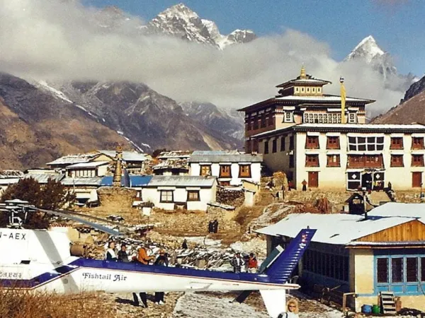 Beautiful Dingboche Village