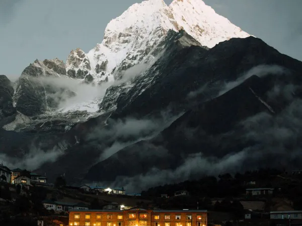 Beautiful Evening Views Of Namche