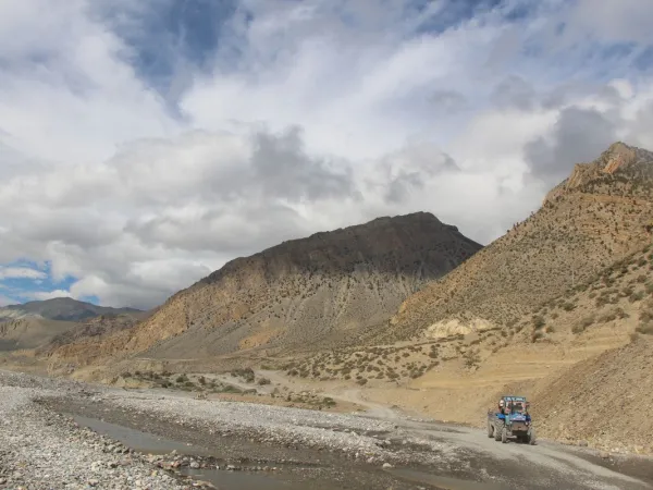 Beautiful Landscape Of Jomsom