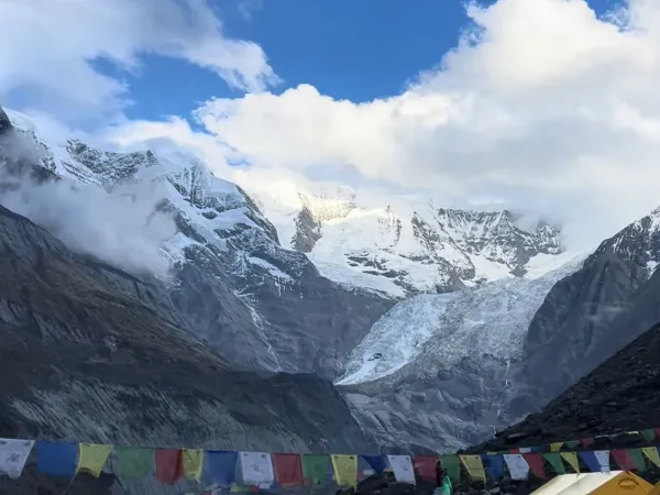 Beautiful Mountain Views Of North Annapurna Base Camp