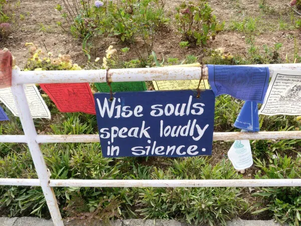 Beautiful Qoute Written In Lumbini