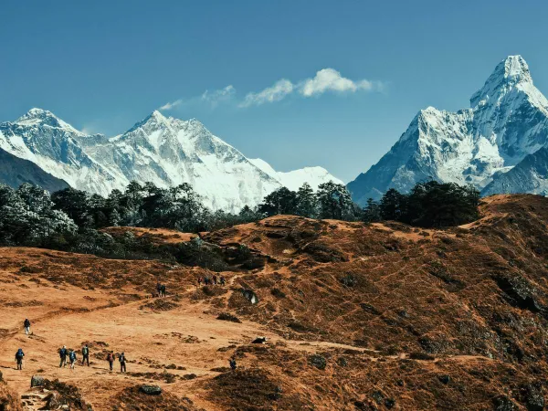 Beautiful Scenery Of Everest Namche