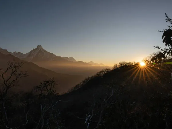 Beautiful Sunrise Over Saranngkot