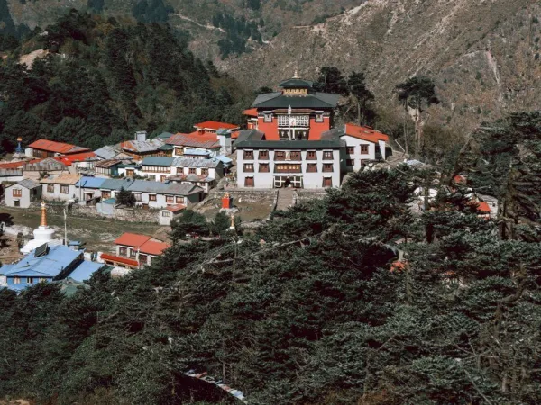 Beautiful Tengboche Monastery