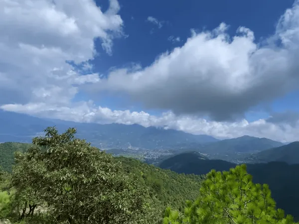 Beautiful Views Of Kathmandu Valley From Champadevi