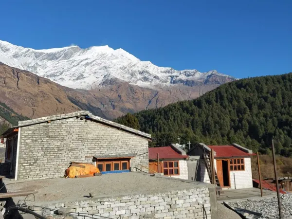 Dhaulagiri Ranges Seen From Lete