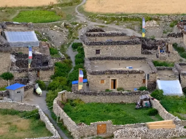 Dunai Village In Dolpo