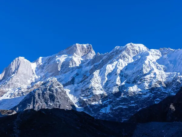 Everest Ranges Seen During The Trail