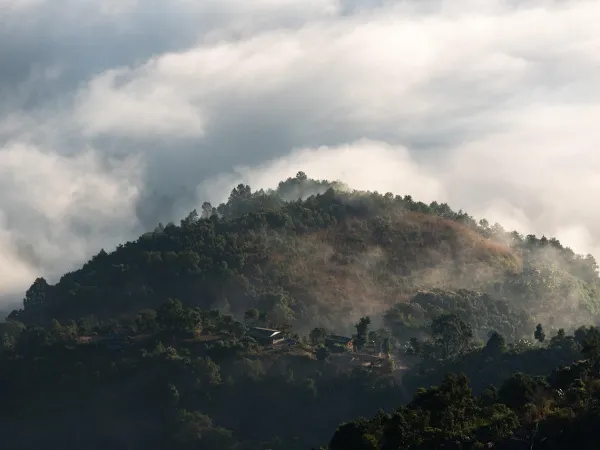 Hills Seen From Sarangkot