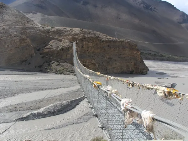 Kali Gandaki River In Mustang
