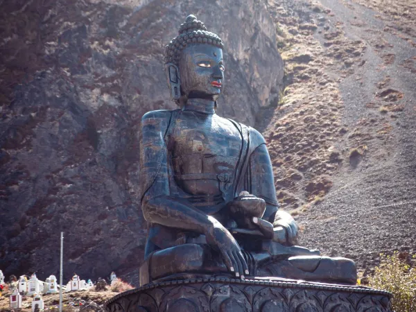 Lord Buddha Statue At Muktinath Temple 1